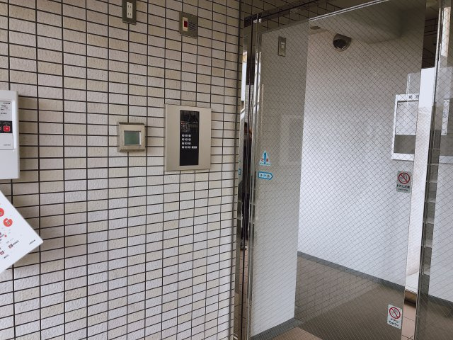 ベルフォーレのエントランス