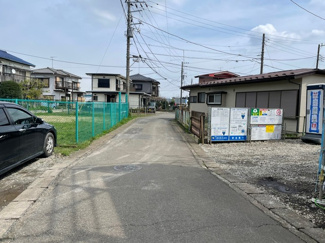 【前面道路含む現地写真】 | 前面道路