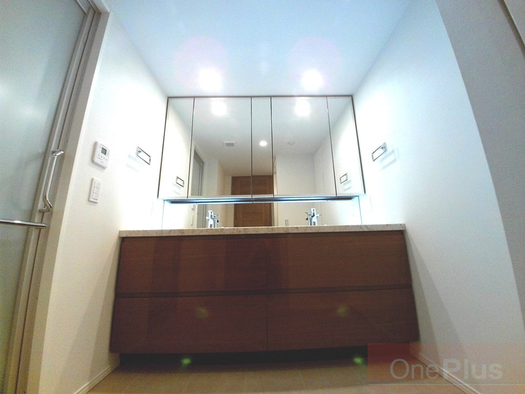 ザ・パークハウス芦屋川の独立洗面台