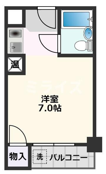 【間取り】 | ビスタ泉町