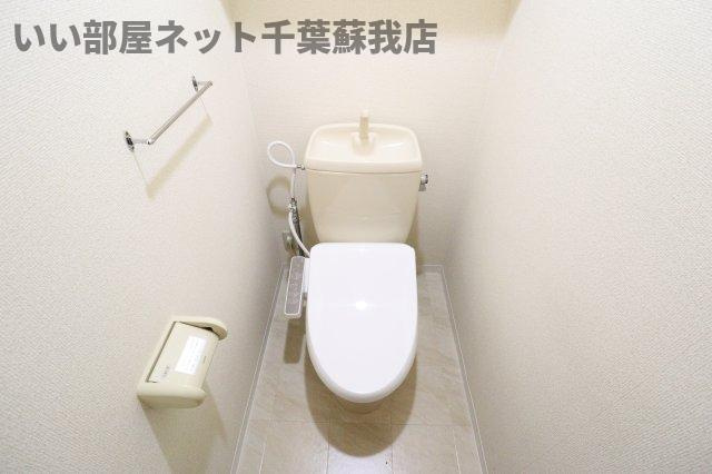 ハイツおゆみ野Ⅱのトイレ|シンプルで使いやすいトイレです