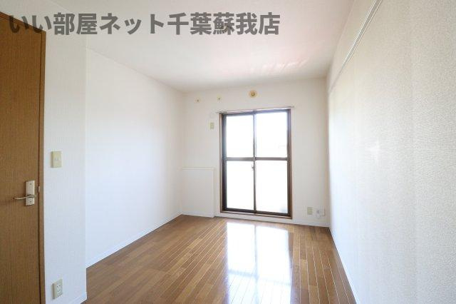 ハイツおゆみ野Ⅱの寝室|寝室にいかがでしょうか