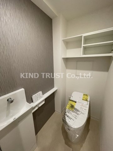 ポラリス松ヶ枝のトイレ|ゆったりとした空間のトイレです