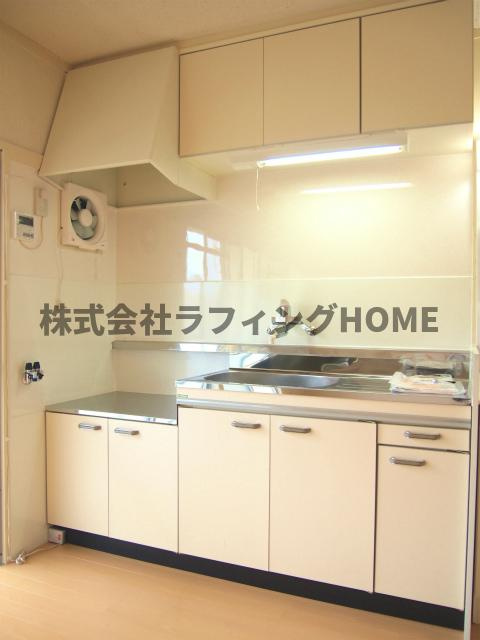 カルム国分のキッチン|キッチンでお料理をお楽しみください※別号室の写真です