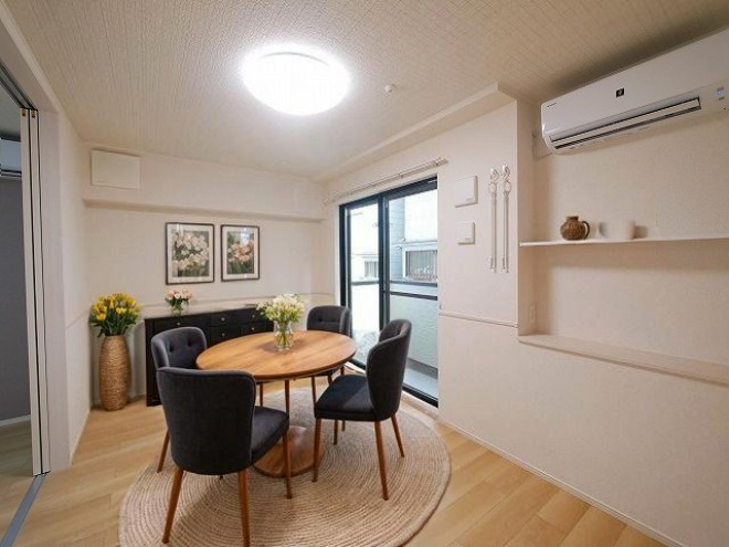 万葉まほら荘の居間・リビング|CGで家具等を配置したもので家具等は含まれません