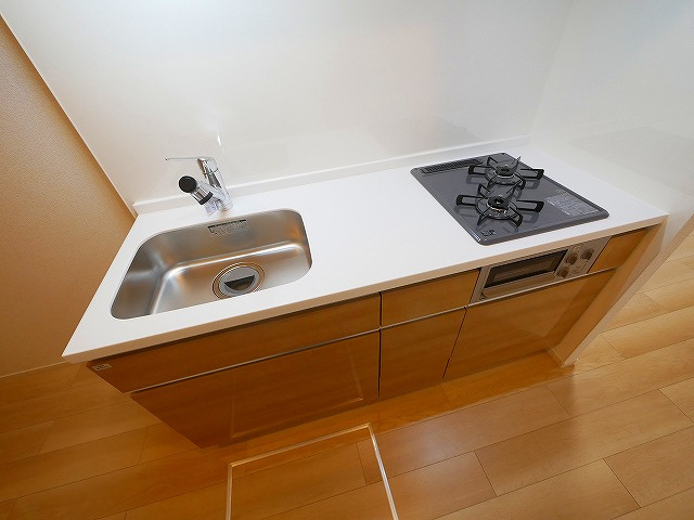 万葉まほら荘のキッチン|お料理しやすいキッチンです