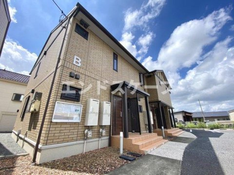 ドムスレジーナ　Ｂの外観|高崎、前橋、伊勢崎エリアのお部屋探しはエンドスケープまで！お客様の理想お聞かせ下さい♪