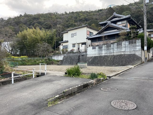 泉南郡岬町淡輪土地の前面道路含む現地写真