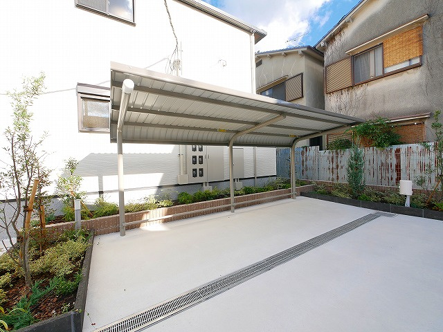 万葉まほら荘のその他共用部分|駐輪場