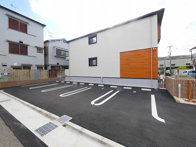 万葉まほら荘の駐車場|駐車場です
