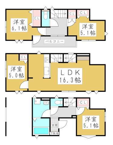 【間取り】 | Kolet西川口＃16