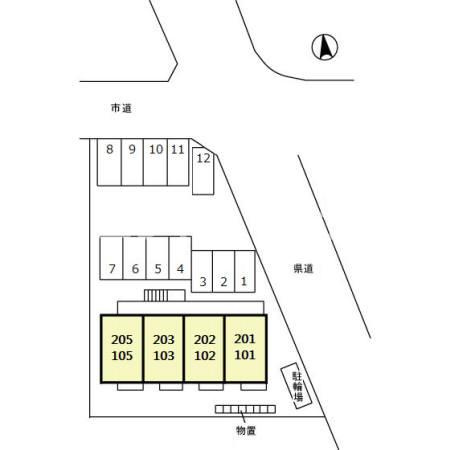 アイリスの区画図|高崎、前橋、伊勢崎エリアのお部屋探しはエンドスケープまで！お客様の理想お聞かせ下さい♪