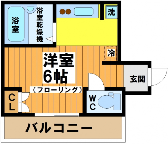 ファレノプシスの間取り