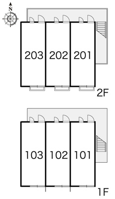 【区画図】 | レオパレス久々知Ⅱ