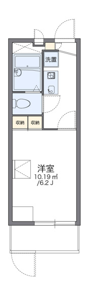 【間取り】 | レオパレスパーシモンⅠ