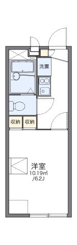 【間取り】 | レオパレスヴィラ曽根Ａ