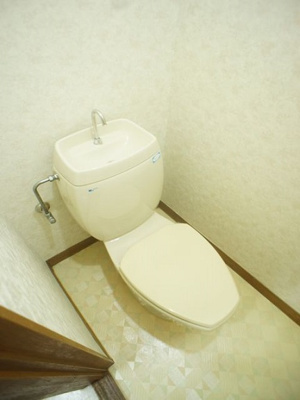 【トイレ】 | ヴィラ宝古木 | 洋式の水洗トイレです♪