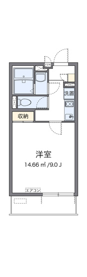 【間取り】 | クレイノオアシスⅡ