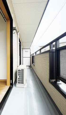 ハーブメゾン藤井Ｂ棟のバルコニー