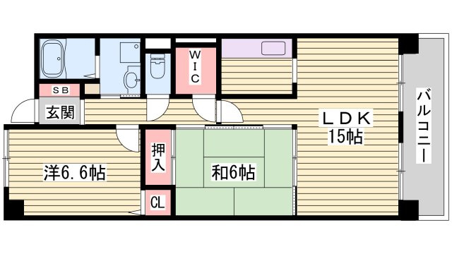 コンフォート西神戸の間取り