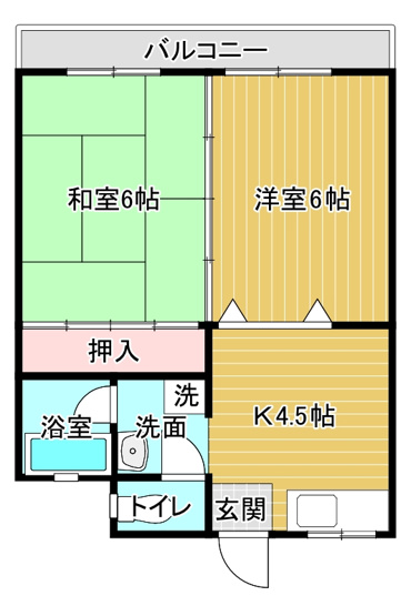 【間取り】 | ガーデンハイツ美浜