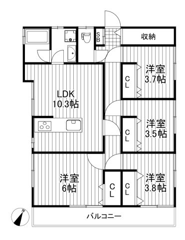【間取り】