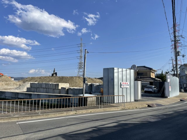 ◆資材置き場や駐車場に◆新名神高速「城陽IC」入口まで約１.６km(車で３分)◆城陽市水主森ノ東の外観