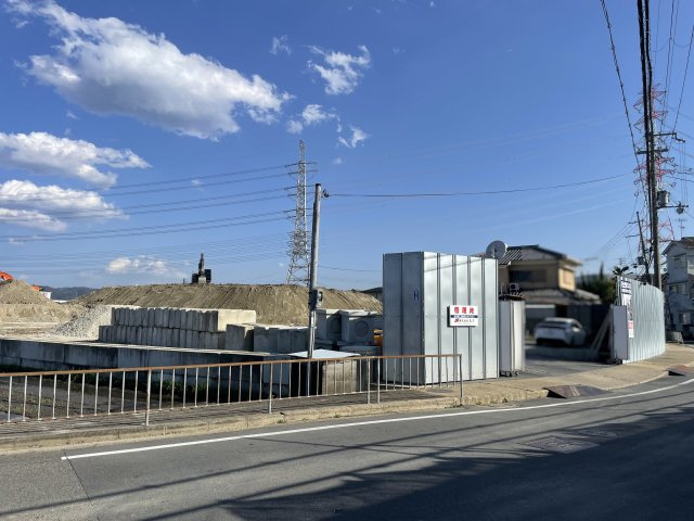 ◆資材置き場や駐車場に◆新名神高速「城陽IC」入口まで約１.６km(車で３分)◆城陽市水主森ノ東の外観