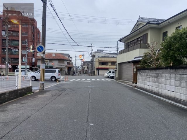 大阪市旭区中宮2丁目の前面道路含む現地写真