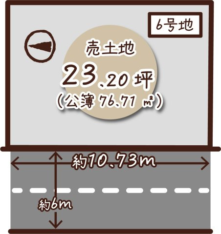 久世築山町　建築条件無土地