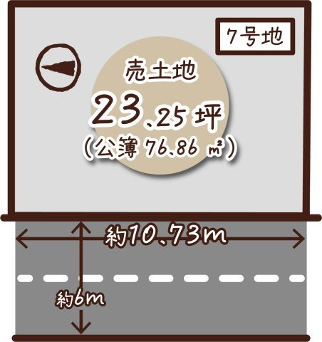 久世築山町　建築条件無土地