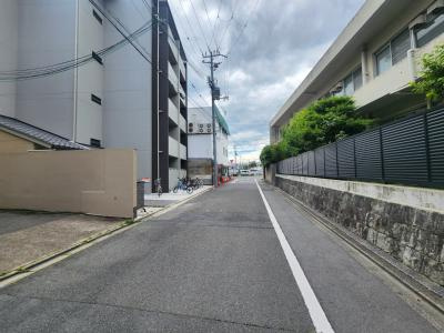 ハイツ白梅園の地図|前面道路