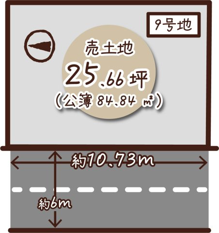 久世築山町　建築条件無土地