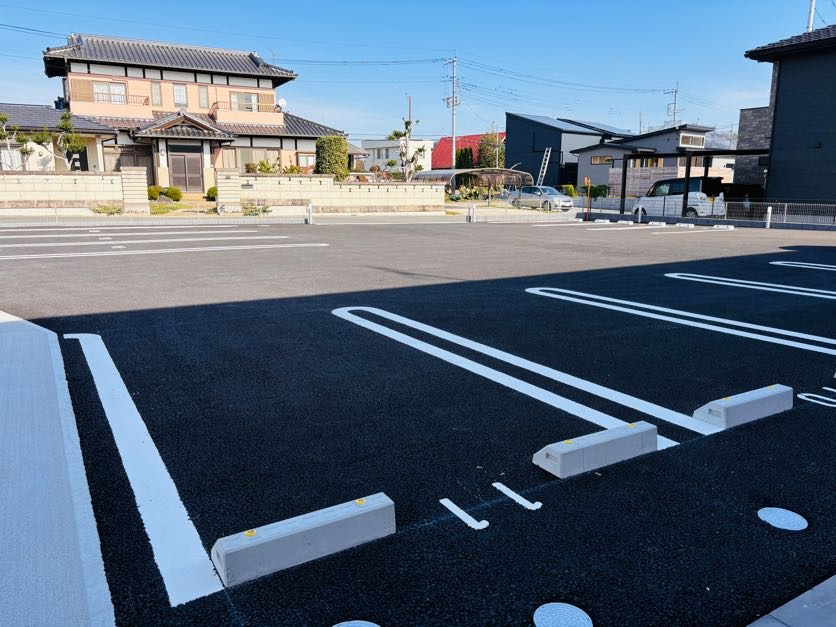 WoodVillageⅡの駐車場