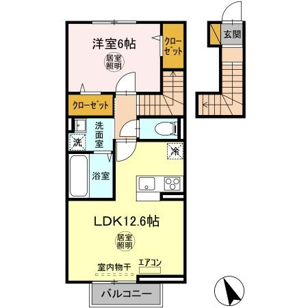 WoodVillageⅡの間取り