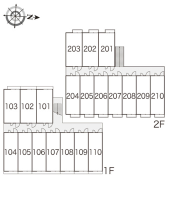 【区画図】 | レオパレスＭａｒｕｔａｋａ