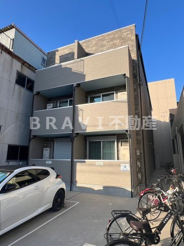 Rich Leaf 1（リッチリーフ1）　BRAVI不動産の外観|【リッチリーフワン】外観もきれいです