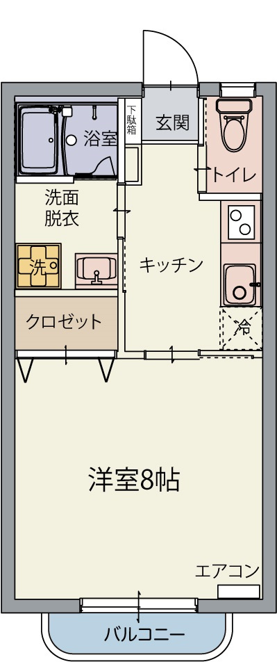 アプリコット桜畠の間取り