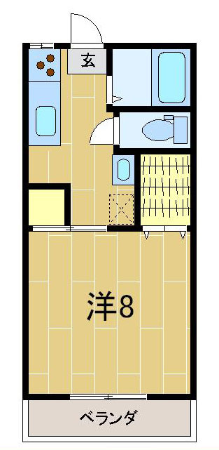 ルミエール宮野の間取り