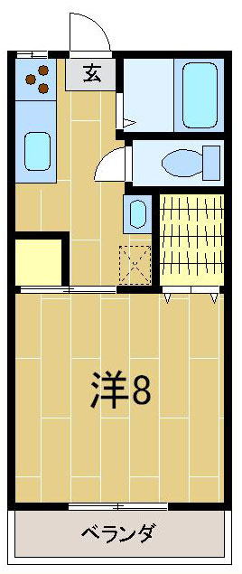 ルミエール宮野の間取り|反転の場合あり