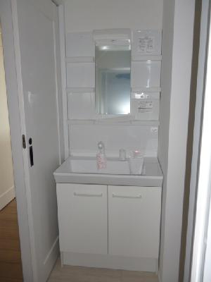 グランディール悠の洗面所