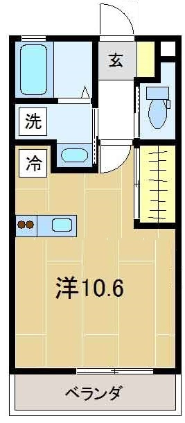 グランディール悠の間取り