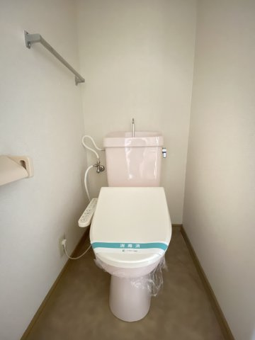ビレッジ・ラ・フランスのトイレ|ウォッシュレット付きトイレです。