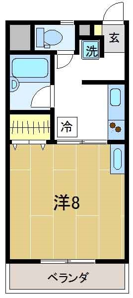 エル・モールKei２の間取り