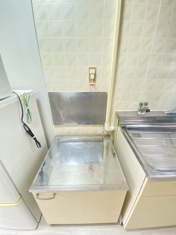 桜ハイツのキッチン|IHかガスコンロ選べます。
