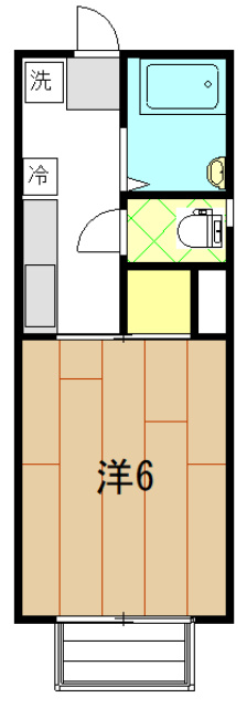 桜ハイツの間取り