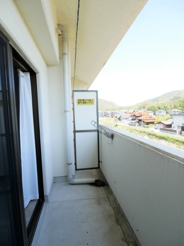 スカイハイツみやびのバルコニー