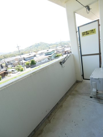 スカイハイツみやびのバルコニー