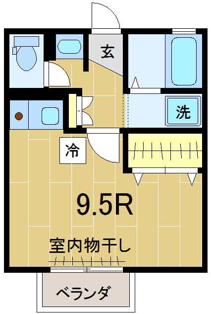 エスポワール２１の間取り