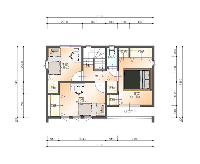 【参考プラン】 | 本庄市日の出2丁目 1150万 土地I区画 | 当社参考プラン　建物価格：約2,760万円～　※外構は含みません